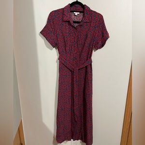 J Jill Floral Dress